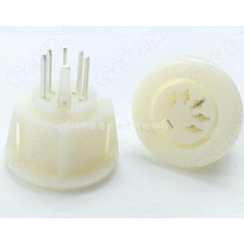 30pcs DS-5-07A 5Core Circular S Terminal Female Socket Connector 5Pins DIN Ports Jacks