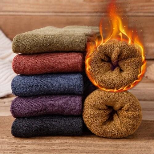 5 Pairs Women Thick Winter Warm Socks Fluffy Fuzzy Floor Sleep Kawaii Socks Colorful Thermal White Soft Velvet sheepskin Socks