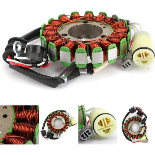 Areyourshop Alternator Engine Stator Coil 18 Poles For Yamaha YFZ450 YFZ450R 2009-2018 18P-81410-00-00 Motorcycle Accessories