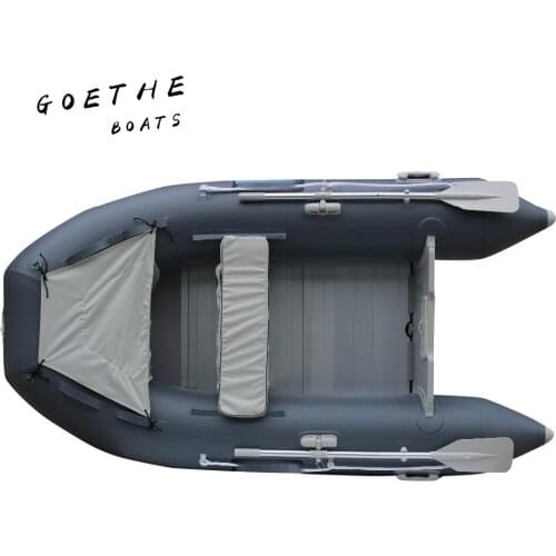 Free Sea Shipping GTS270 Guanghai Factory Direct Sale Al Floor Folding PVC Inflatable Boat Fishing Boat