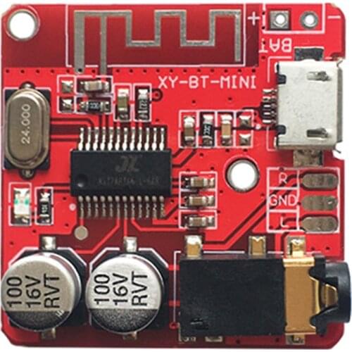Wireless 3.7-5V Bluetooth MP3 Decoder Board BLE 4.1 Circuit Board Module Lossless Decoding Module Micro USB TF Card Interface