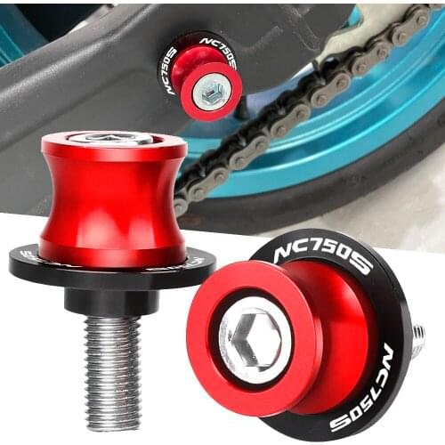 For HONDA NC750 NC750S NC750X NC 750S/X 2014-2019 2020 2021 Motorcycle Swingarm Sliders Screw Swing Slider Stand Bobbins 8M