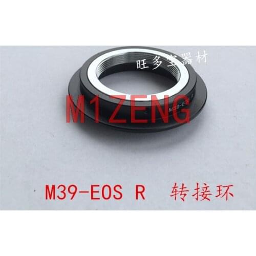 M39-EOSR Lens Adapter Ring for M39 l39 39mm Lens to canon EOSR EOSRP eos-r RF mount full frame camera