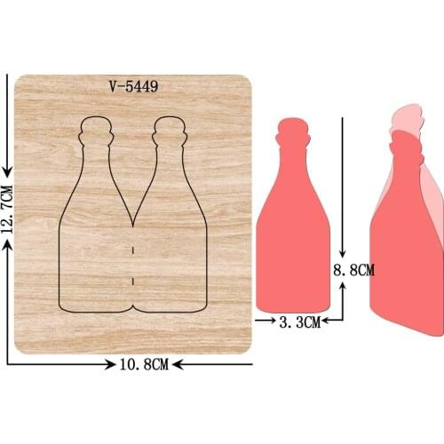 New wooden dies cutting dies for scrapbooking Multiple sizes V-5449