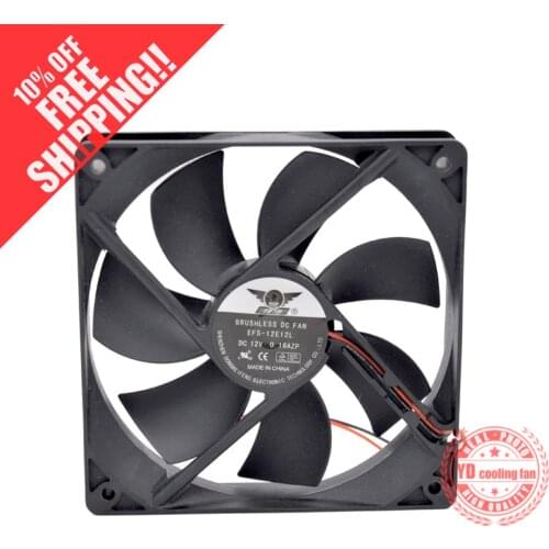 NEW DONGWEIFENG DWPH EFS-12E12L 12025 silence 12CM cooling fan
