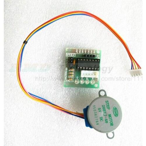 Board ULN2003 5 Line 4 Phase 5V Stepper Motor 28BYJ-48 With Drive Test Module Best Selling Free shipping