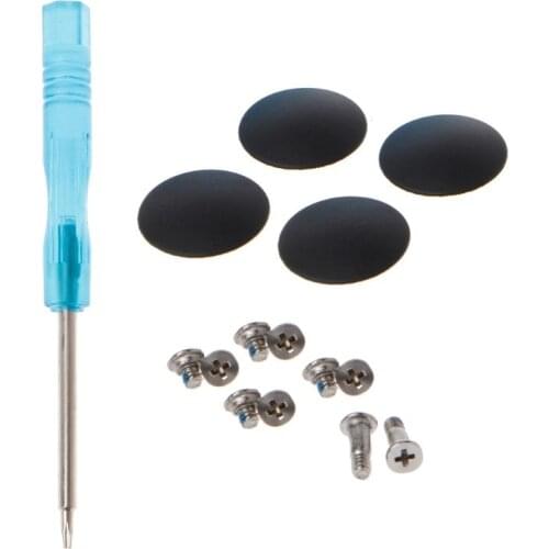 Brand New For Macbook Air A1369 A1466 Bottom Case Cover Rubber Feet With Screws and Screwdriver