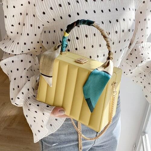 Luxury Ribbon Womens Crossbody Bags 2021 Summer Quality PU Leather Female Designer Handbag Travel Shoulder Messenger Bag