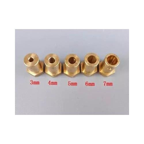 Hex coupling robot toy car coupling gear motor connected accessories DIY model remote control toy accessories