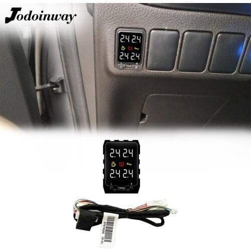 TPMS OBD Tire Pressure Monitoring Alarm System Digital LCD Display For Toyota Corolla Hybrid 2016 RAV4 2017