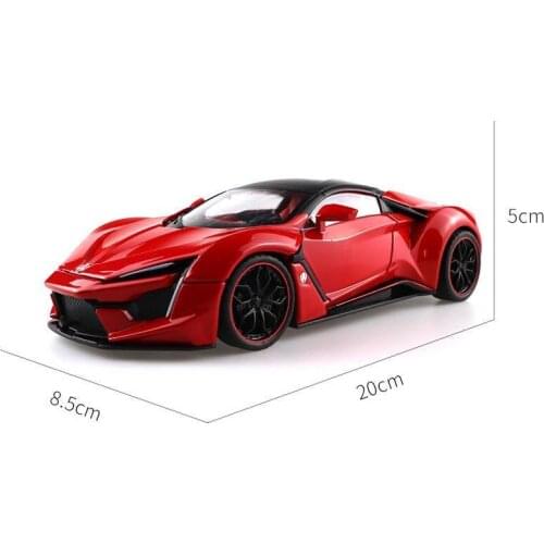 TAKARA TOMY 1:24 Model Car Boy Sound Light Toy Car Childrens Toy Gift Collection with Acousto-optic Return Force Lecan HYPER