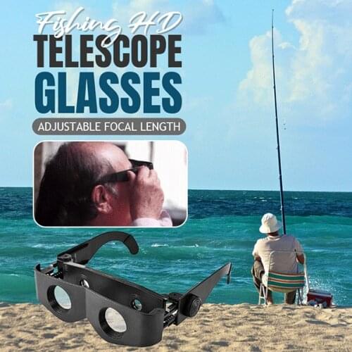 Fishing HD Telescope Glasses Portable Outdoor Fishing Telescope Glasses Portable Waterproof Outdoor Glass With Storage Case