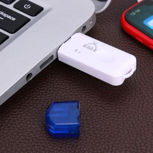 USB Bluetooth-compatible Music Receiver A2DP Stereo V2.1 Audio Adapter Wireless Receiver Adapter for Car Home Speaker