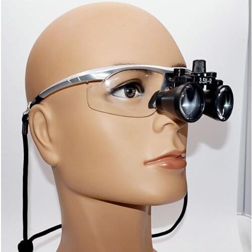 Wide Field 3.5X Dental Magnifying Glass Eye Glasses Orthopedic Surgery Magnifier