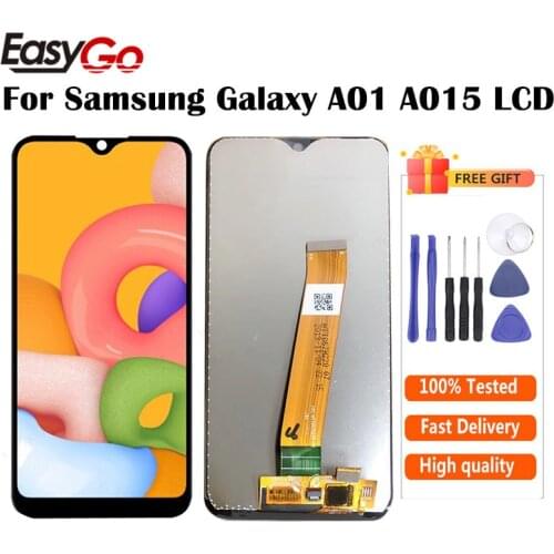 For Samsung Galaxy A01 A015 LCD Display Touch Screen Digitizer Assembly For Samsung A015F A015G A015M A015FD A015GF A015DS LCD