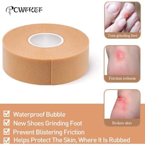 1pcs Multi-functional Bandage Rubber Plaster Tape Self-adhesive Elastic Wrap Anti-wear Waterproof Heel Sticker Foot Pad