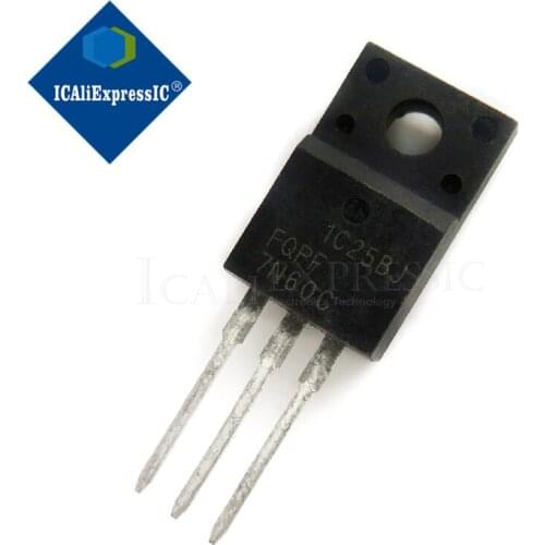 50PCS FQPF2N60C FQPF4N60C FQPF5N60C 2N60C FQPF7N60C FQPF8N60C FQPF20N60C LM317T IRF3205 Transistor TO-220F TO220F
