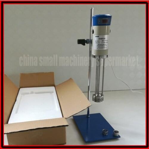 Automatic Lab shear emulsifying machine emulsify; lactescence creaming disperse mill machine Digital shear emulsification mixer