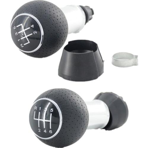 12mm/23mm Gear Shift Knob Lever Stick For Audi A3 S3 8L 2000-2003 A4 S4 B6 B7 A6 C6 VW Passat B5 3BG B6 B7 CC 3C Golf 4 MK4 Bora