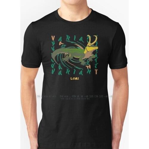 Crocodile Alligator T Shirt 100% Pure Cotton Green Alligator Variant Croki Sylvie Tva Tom Hiddleston Crocodile Series Show