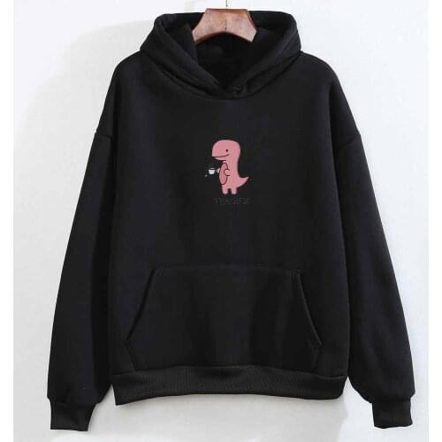 Autumn Winter Oversized Hoodie Women Thick Hooded Sweatshirt Harajuku Letter Cute Printed Womens Hoodies Pullover Female
