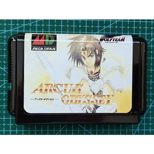MD Game : ARCUS ODYSSEY ( Japan Version!! )