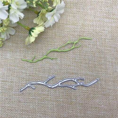 Branches metal cutting dies cut die mold Christmas flower leaves Scrapbook paper craft knife mould blade punch stencils dies