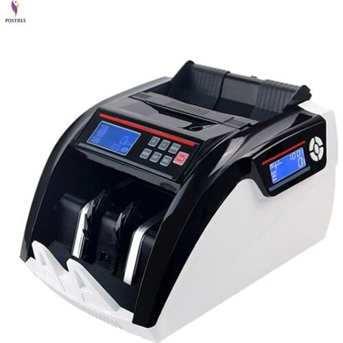 Multi Currency Fake Note Detection Compatible Bill Counter Machine Cash Money Counting Machine Suitable for EURO DOLLAR 5800D