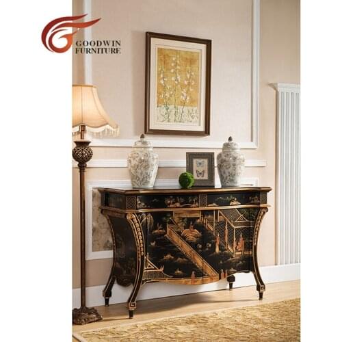 New Chinese style southeast Asian style wooden Luxury console table Table console de luxe à la française WA445