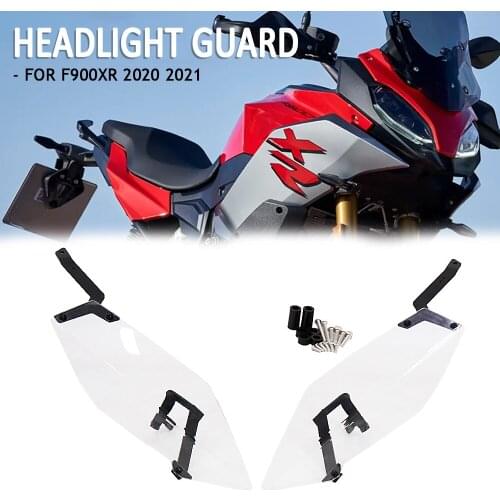 2021 2020 New Motorcycle Accessories Headlight Guard Lamp Patch Protector Cover For BMW F900XR F 900 XR F900 XR