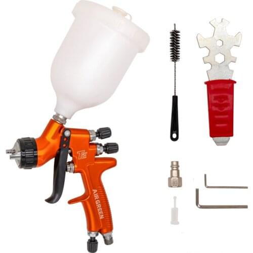 High-end pro spray gun 1.3mm transparent coat varnish air paint adjust 30cm pattern width