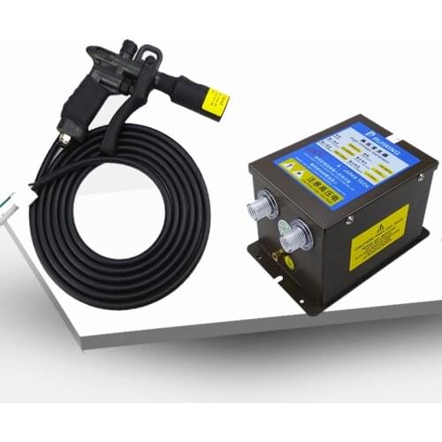 AC 110V/220V ST302D Industrial Electrostatic Eliminator Ionizing Air Gun Electrostatic Ion Blower 4.0KV 0.2-0.8Mpa