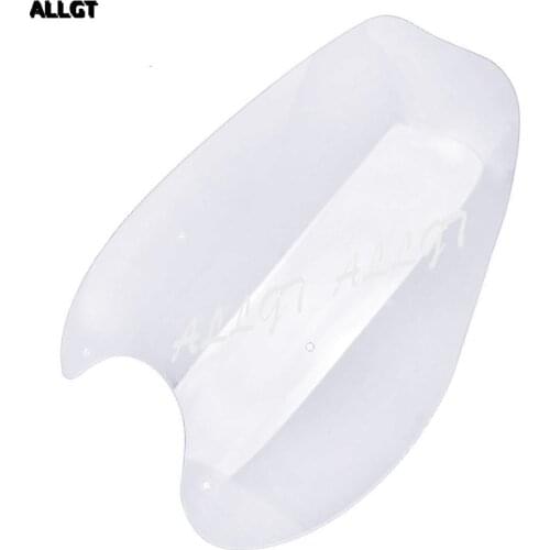 ALLGT Clear Windscreen Windshield Wind Deflector For Harley Davidson Sportster XL883 1986-2010 W/ Clamp