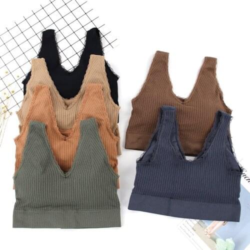 Sexy Lingerie Bras For Women Push Up Seamless Underwear Female Brassiere Wireless Sports Bras Sexy Padded Bralette Tube Tops