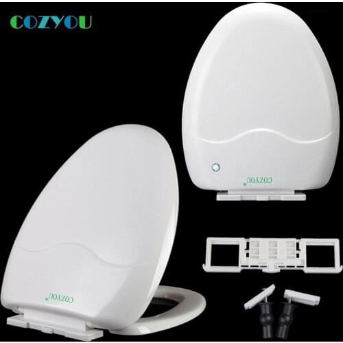 Elongated V Toilet seat soft Close Quick Release Wave pattern Easy clean length 435 to 482mm,width 376 to 396mm GBP17272PV