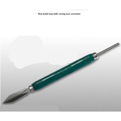 V-shaped poke knife, stainless steel V-shaped poke knife, small U poke knife, kitchen fruit carving knife, food carving tool