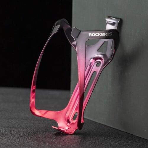ROCKBROS Bicycle Bottle Holder Aluminum Alloy Cycling Bottle Cages Gradient Stronge Sturdy Bike Bottle Holder Bike Accessories