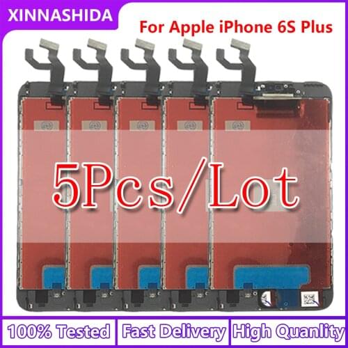 5PCS/Quality LCD Display For iPhone 6 6G Plus Touch Screen Replacement 100% Good Working LCD