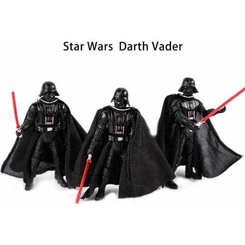 Disney Movie Star Wars Darth Vader Action Figure Toys 10cm PVC Anime Figure Decoration Model for Kids Christmas Gifts
