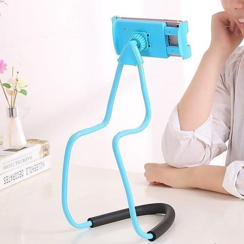 Phone Holder Neck Set Smartphone Tablet Mount Flexible Lazy Stand Mobile Phone Portable Supplies for Bed Table Car