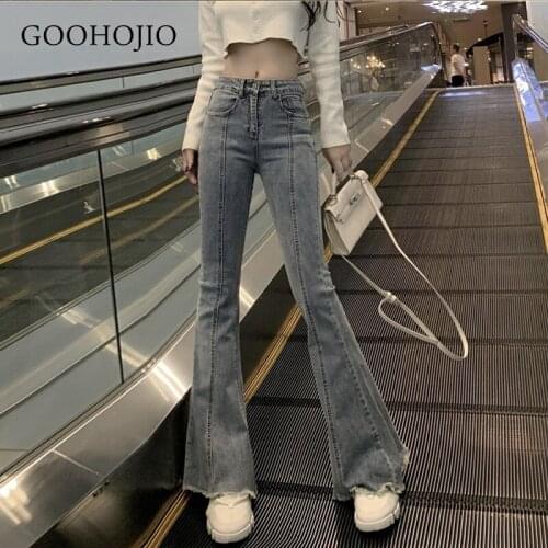 GOOHOJIO Women's Flared Trousers