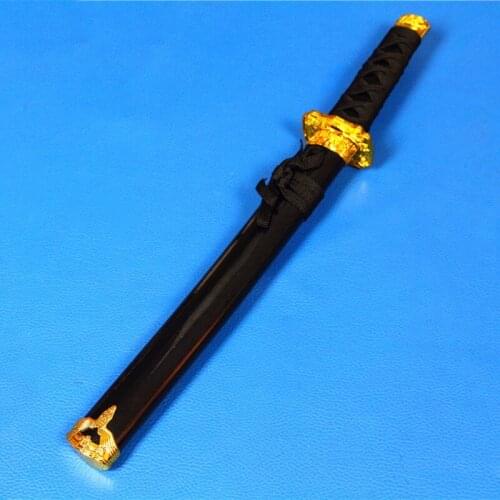 Children 's Toy Japanese Cosplay Taidao Props Knife Short Knife Simulation Sword Toy Weapon Hualan Sword Rib Difference Wooden