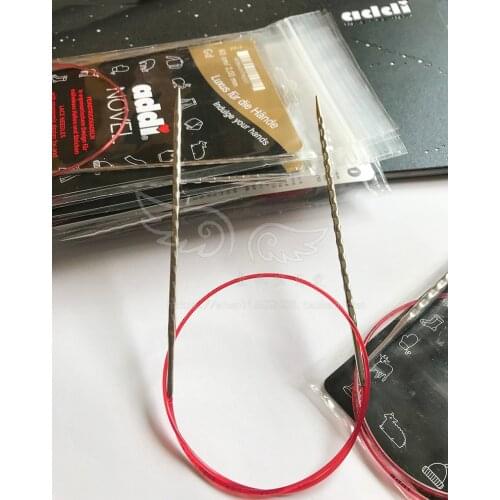 Imported from Germany knitting tools Addi717-7-60CM non-slip square loop needle cube sweater needle