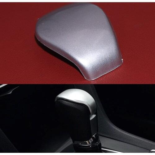 JEAZEA ABS Gear Shift Knob Cover Trim Center Bezel Lid Console Gear Box Panel Sticker Fit For Honda Civic Sedan 2016 2017 LHD