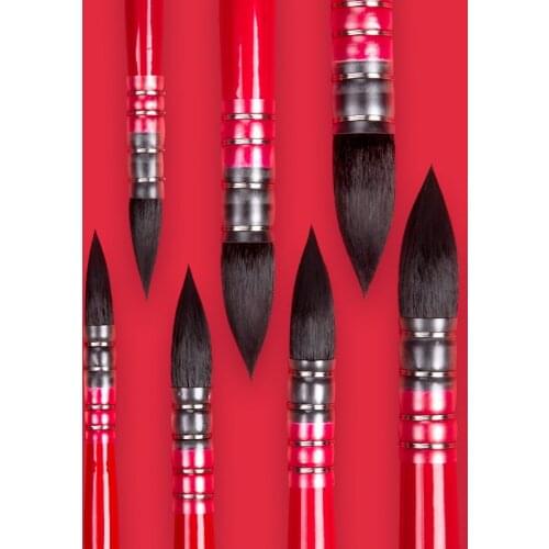 1Piece Squirrels Hair Artist Watercolor Paint Brush High Quality Pointed Painting Brushes For Watercolor Pinceles Acuarela Art