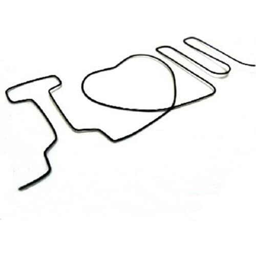 1pcs /lot Hot sale sihir Memory iron wire I love U - I love you magic tricks magic show close up magic illusion E3103