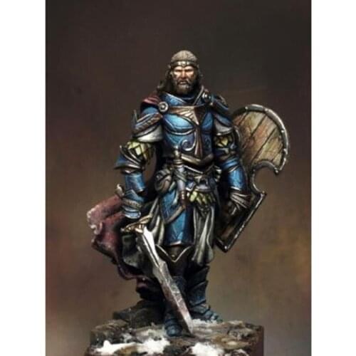 1/32 Scale Warrior Unpainted Resin Figure Building Kit