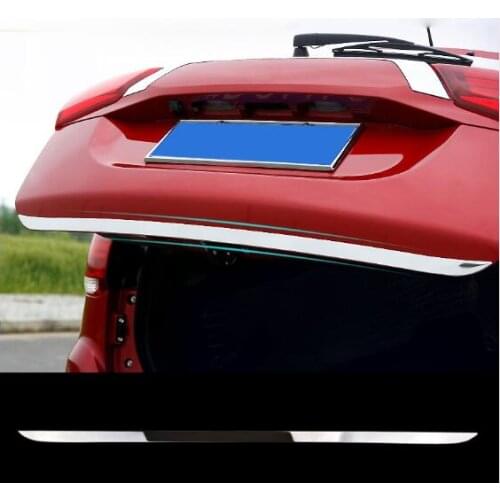 Tailgate Rear Door Bottom Cover Molding Trim Stainless Steel back door trim car Accessories for Mitsubishi Outlander 2013-2020