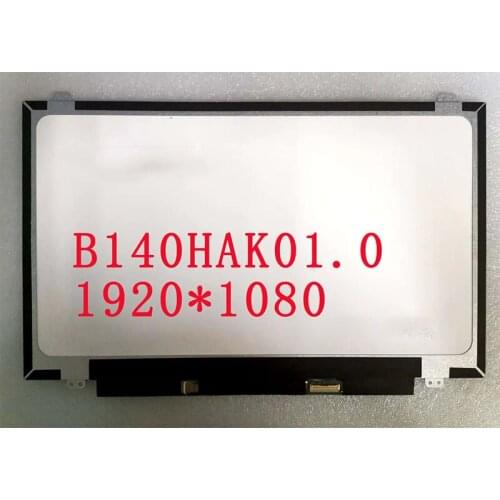 Original For Thinkpad T470s B140HAK01.0 FHD IPS AG Touch LCD screen 1920*1080