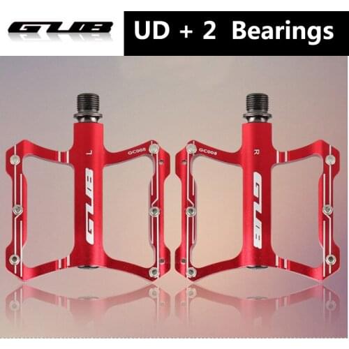 GUB Bike Pedal UD+2 Bearing CNC Mountain MTB Road Bicycle Pedal Sealed Pedals Anti-slip Ultralight Accessories Bike Parts